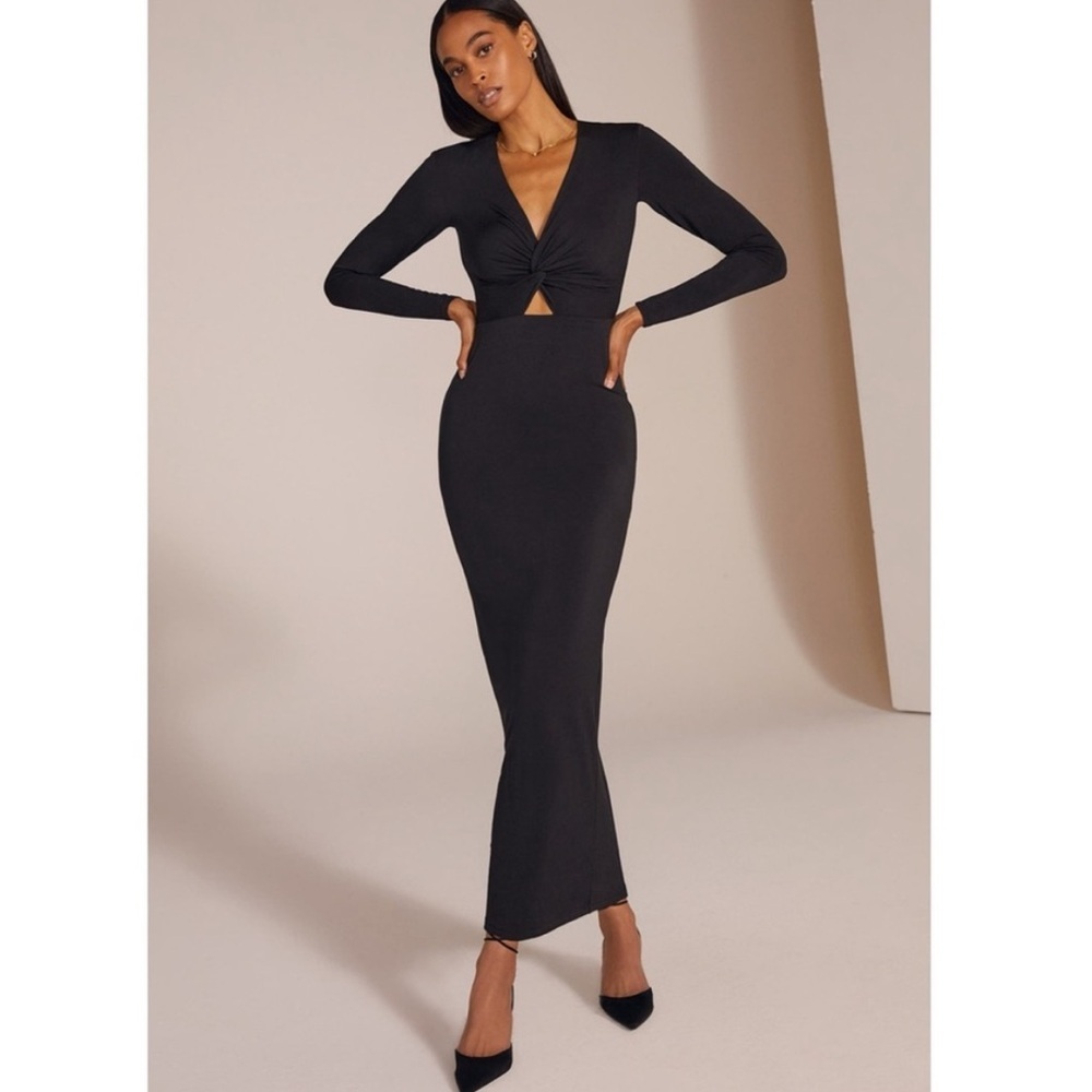 Favorite Daughter Black Maxi Dress